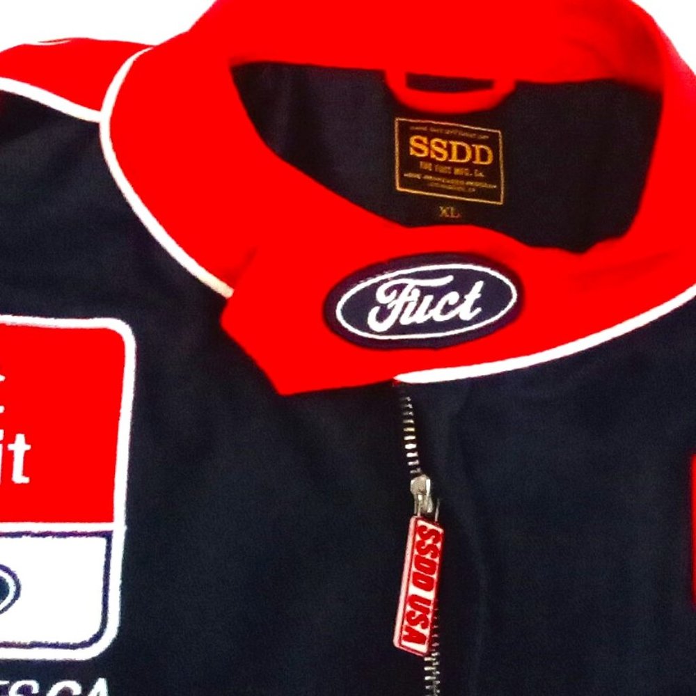 Fuct XL jacket racing Fuct ssdd red white blue Sold Out! Nascar variant New 🏁